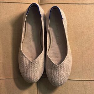 Rothy’s “The Flat” in White